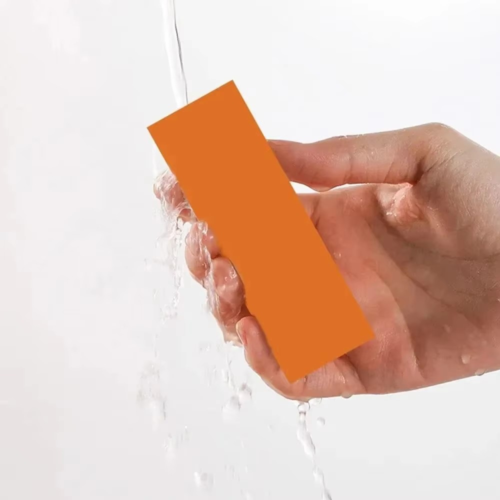 TEMU 12pcs Limescale Eraser Rubber Household Kitchen Cleaning Tools Kitchen Toilet Rust Brush Bathroom Glass Rust Remover
