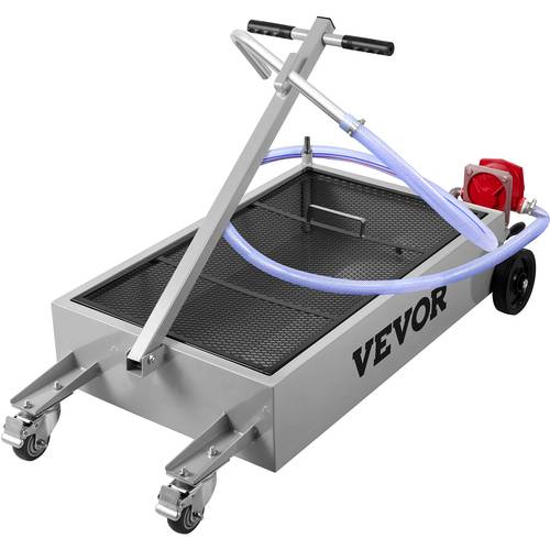 item picture low profile oil truck 57 l with pump hose casters