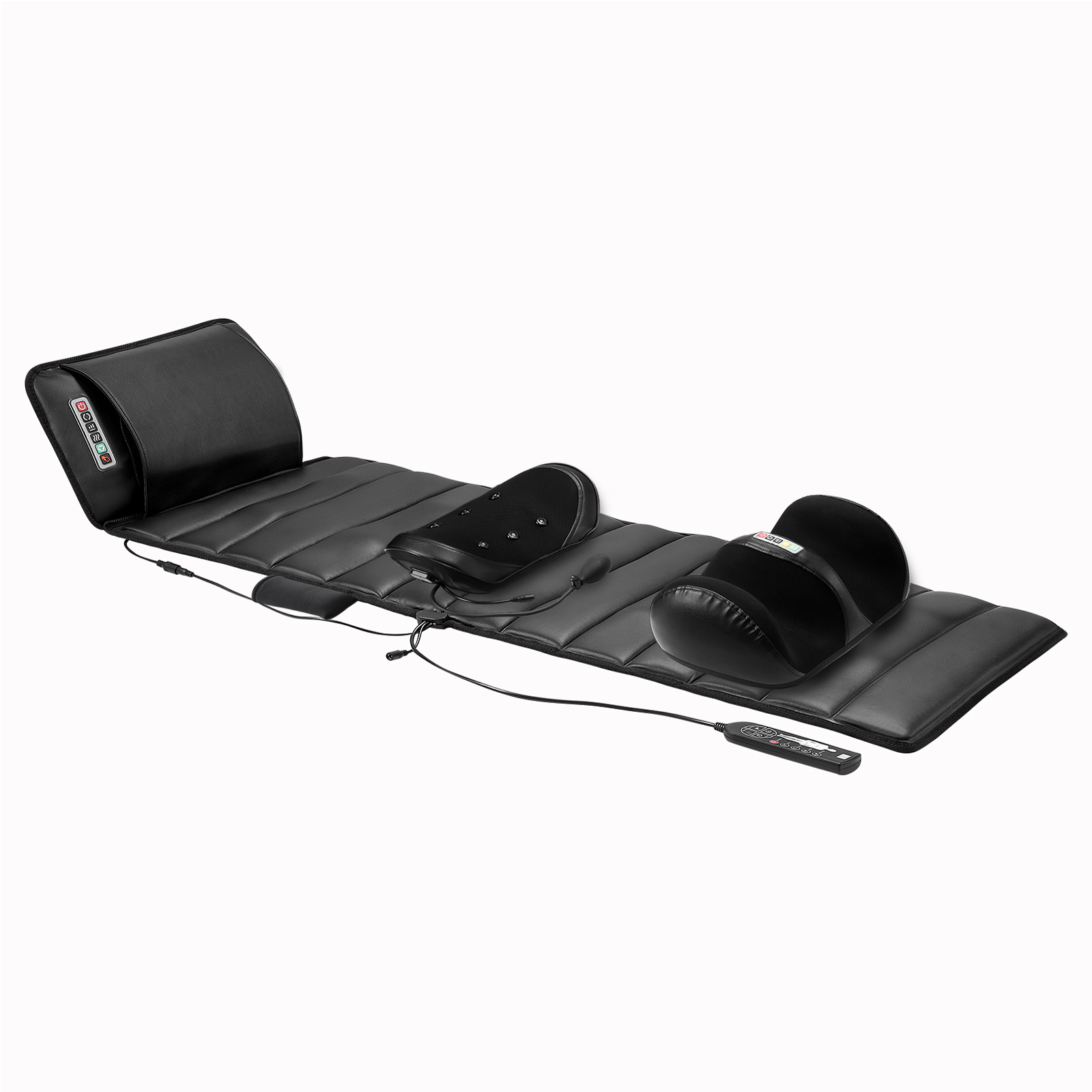 Maxkon Full Body Massage Mat Heated Foot Back Massager Shiatsu Vibration Lumbar Support Neck Leg Relax Electric Heating Pad Chair Recliner Seat Cushion - Image 10