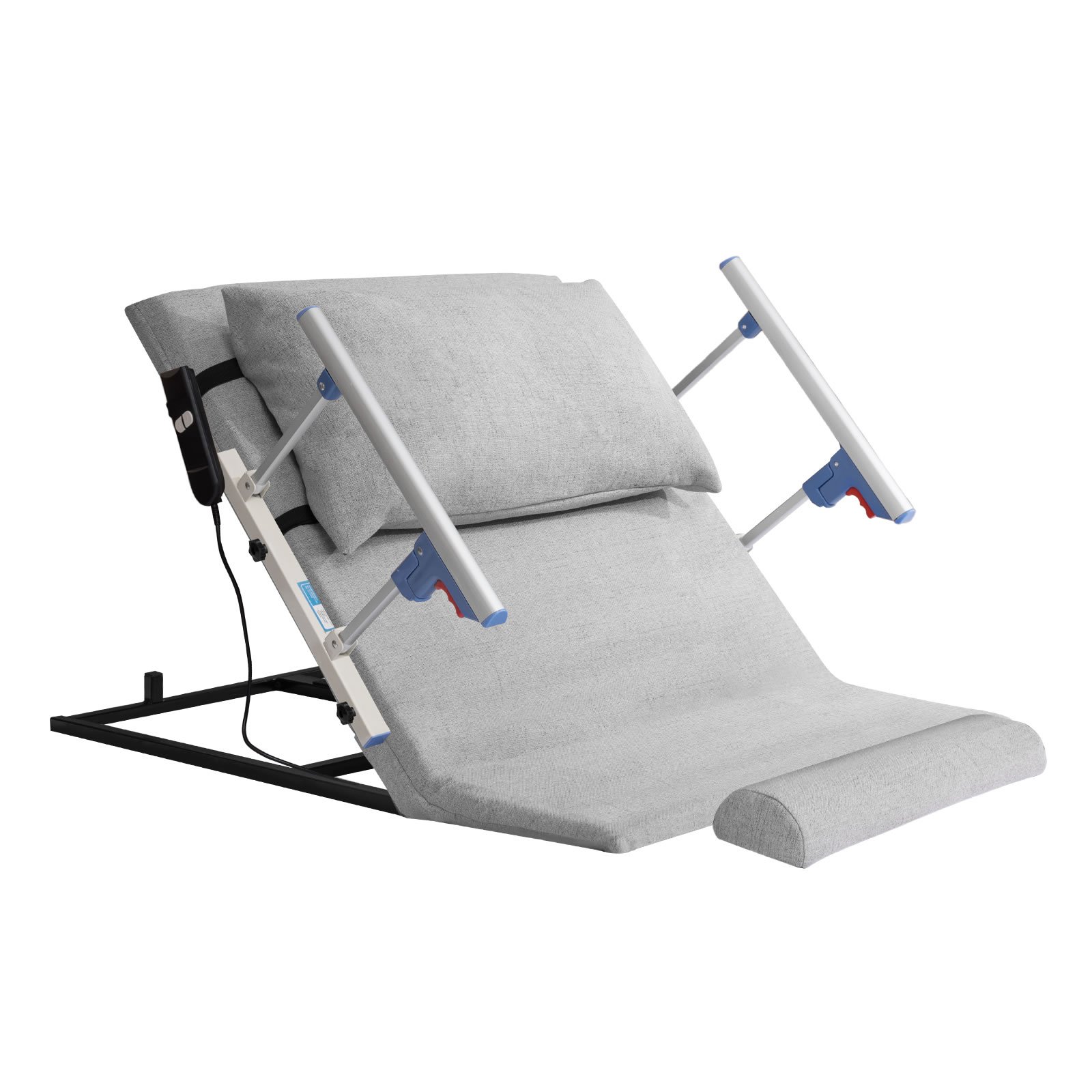 Genki Electric Lift Bed Arm Back Rest Pillow Bedrails Power Chair Lifter Assist Sit Stand Up Recliner Remote Medical Aid Support Elderly Senior Disability