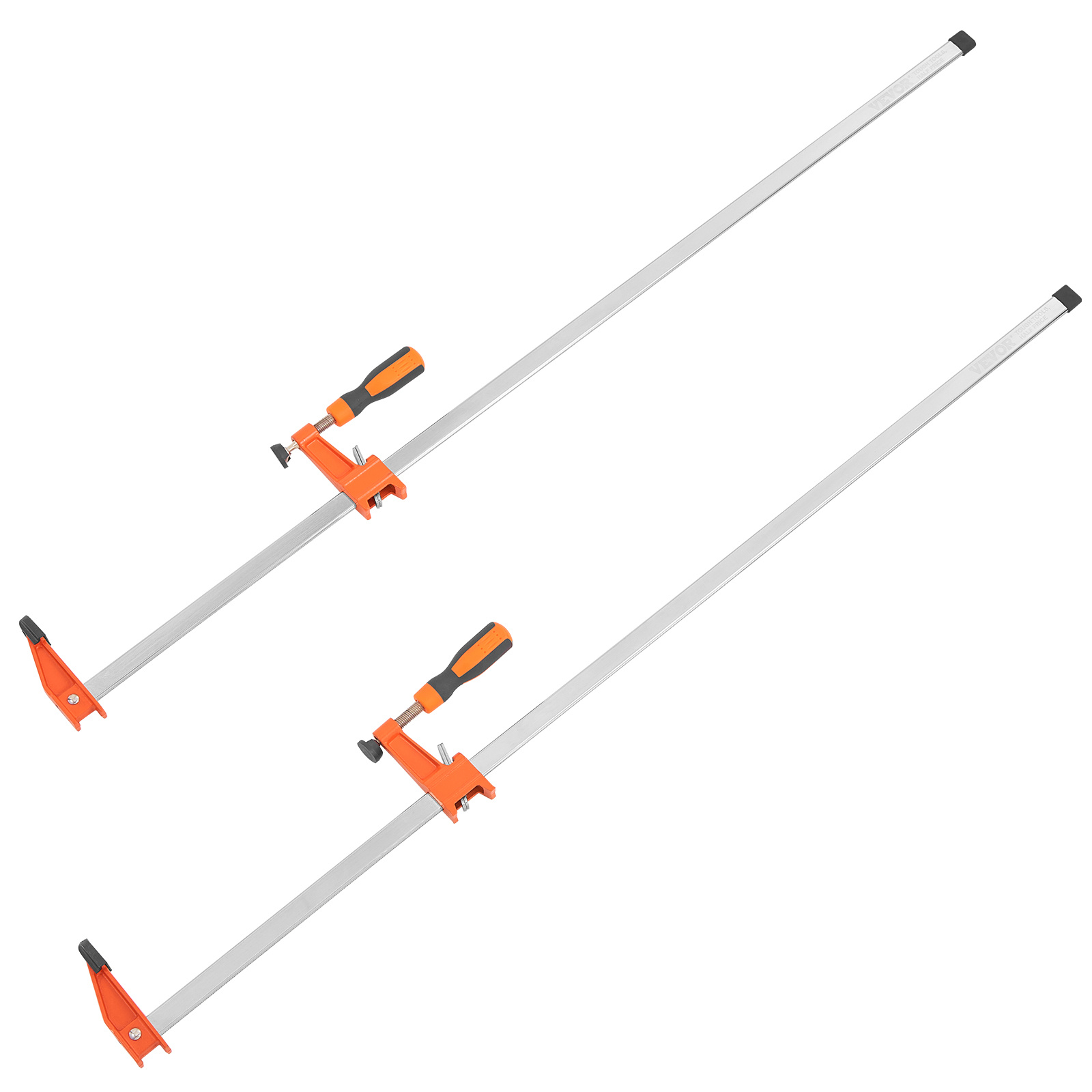 TEMU Vevor Bar Clamps For Woodworking, 2-pack 36" Clamp, F Clamp With 600 Lbs Load Limit, 2.5" Throat Depth, Cast Iron And Carbon Steel, Wood Clamps
