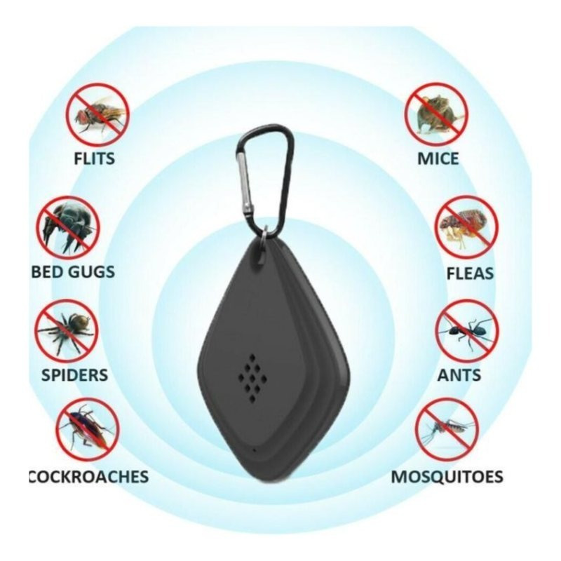 TEMU Ultrasonic Repeller Repeller Control Usb Rechargeable Insect Repellent Pest Repeller High Frequencies Outdoor Insect Repellent