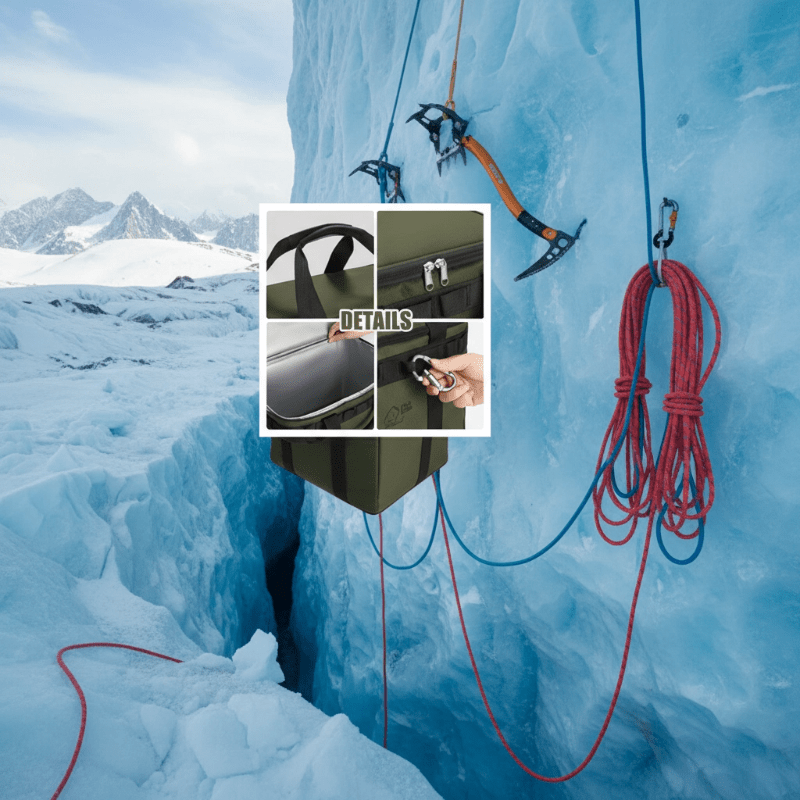 Outdoor Insulated Bag with IPX4 Water Splash Resistance, Non-Woven Insulation Filling, Dual-Temperature Modes for Hot & Cold Retention, YKK Waterproof Zippers for Long-Lasting Durability, Multiple Carry Methods (Handheld or Shoulder Strap), 0.8kg Lightweight Design, 38×28×32cm Unfolded Size, Practical Gear for Australian Picnics and Camping