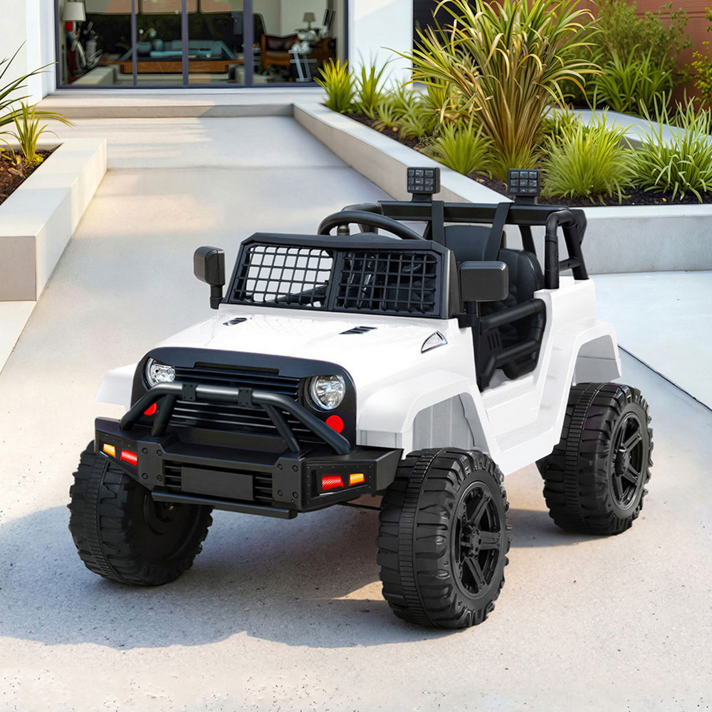 TEMU Kids Ride On Car Toy Cars Remote White