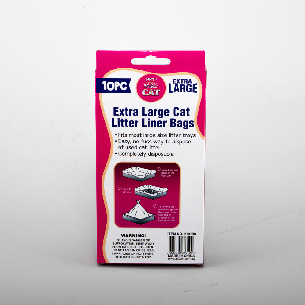 Extra Large Cat Litter Tray Liner Bags | Fragranced, Easy Clean, 50cm x 90cm