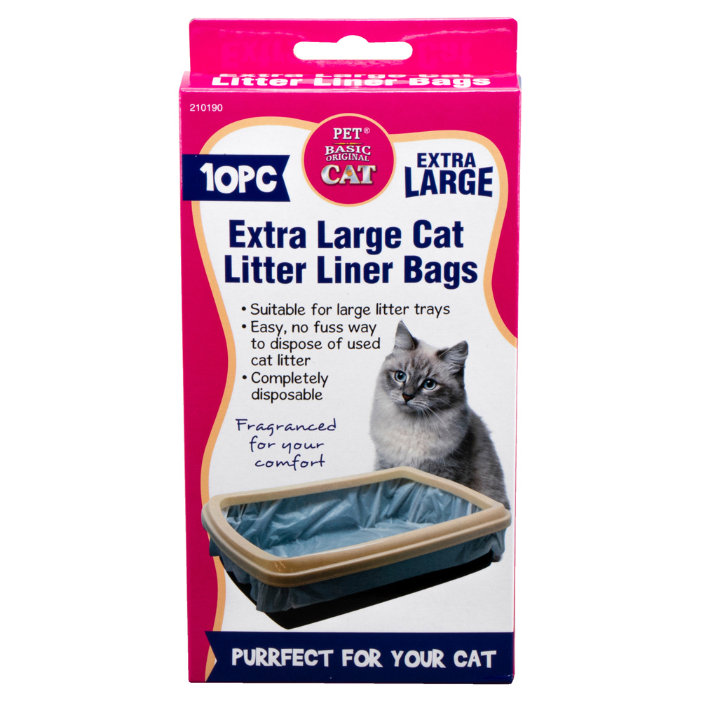 Extra Large Cat Litter Tray Liner Bags | Fragranced, Easy Clean, 50cm x 90cm