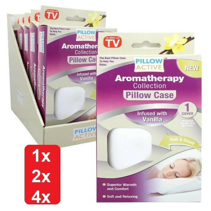 Pillow Active Aromatherapy Vanilla Pillow Case
