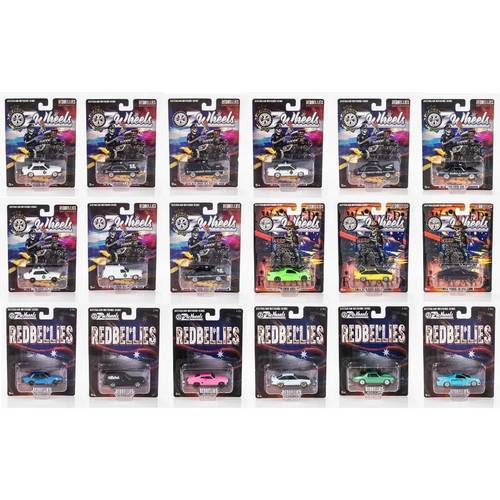 australian icons red enforcers oz wheels 1 64 die cast car assorted designs collectible car car enthusiasts collectors