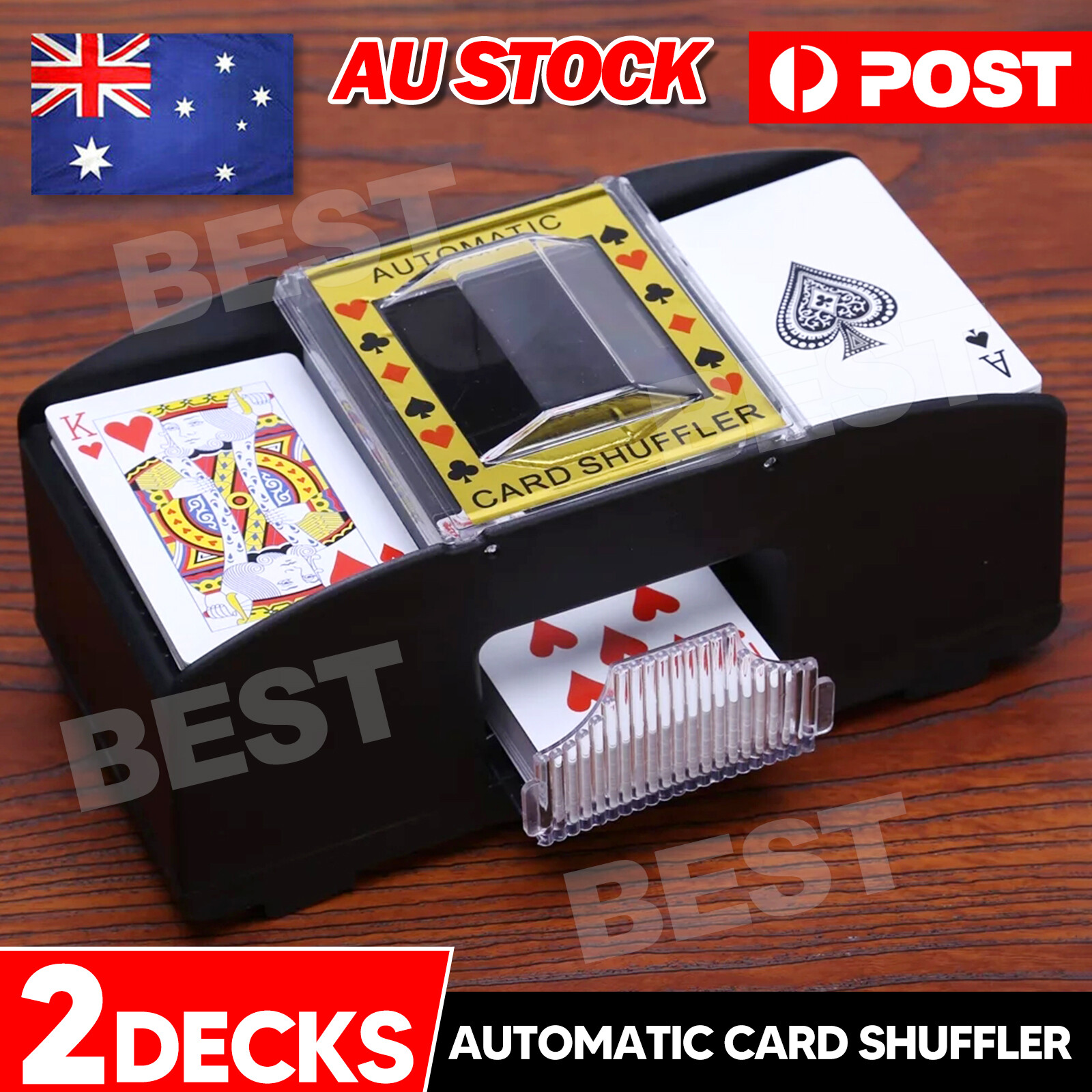 TEMU Automatic Playing Cards Card Games Sorter Mixer Shuffler Shuffling