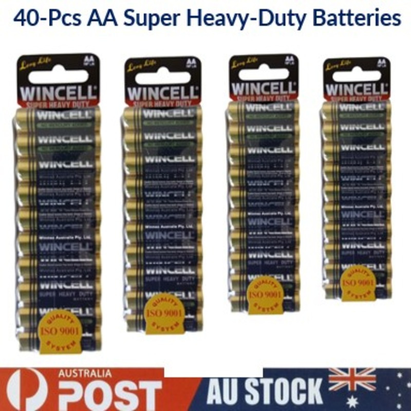 TEMU 20pcs Aa Batteries | Duty Batteries | Long-lasting Heavy Duty Power For Toys, Remotes, Clocks & Electronics | 40pcs Optional