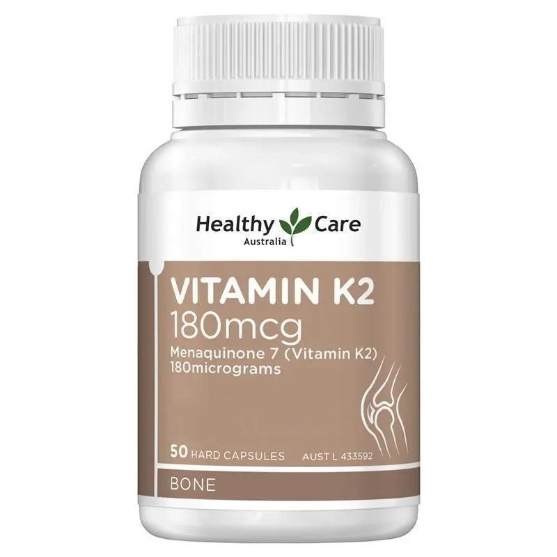 Healthy Care Vitamin K2 180Mg 50 Capsules