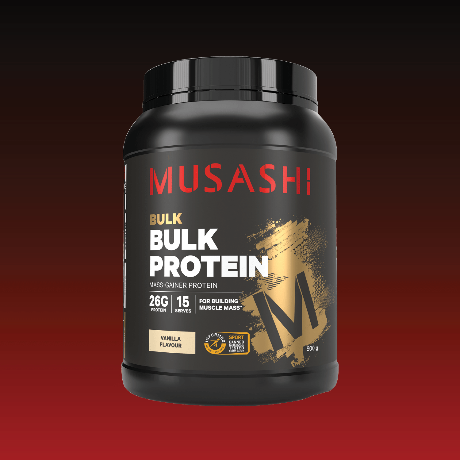 Musashi Bulk Protein Chocolate Milkshake 2kg