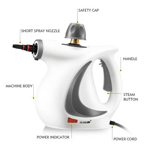 10in1 handheld steam cleaner mop portable cleaner for floor carpet sofa couch window upholstery cleaning system high pressure home kitchen bathroom