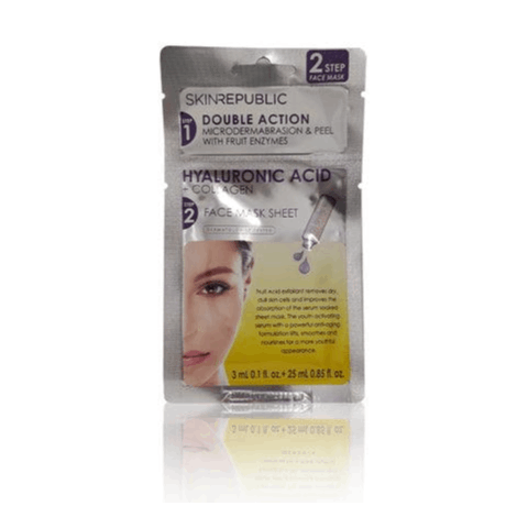 Skin Republic Hyaluronic Acid & Collagen Face Mask 25ml