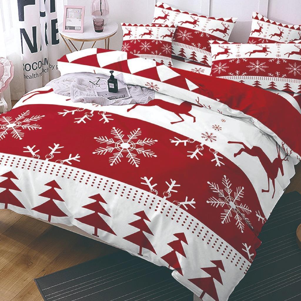 TEMU Wonder Xmas Christmas Quilt Duvet Cover Set
