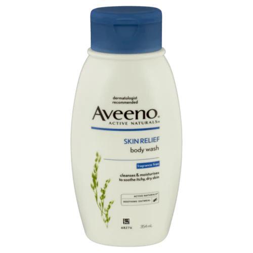 Aveeno Skin Relief Body Wash Fragrance Free 354mL