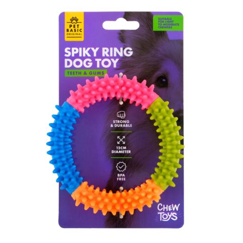 TEMU Puppy Teething Chew Toys, Cute Ring Shape Teeth Cleaning Toys, Outdoor Interactive Durable Small Pet Dog Toys Set For Aggressive Chewers Dental