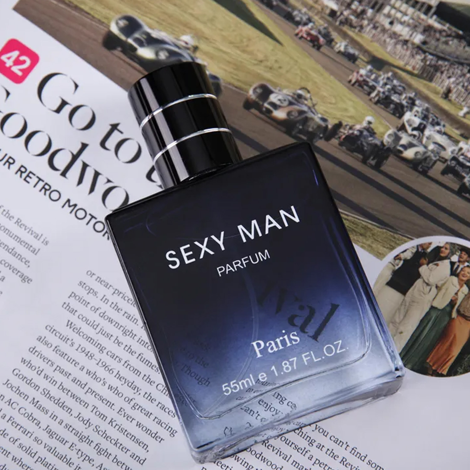 Fresh men's perfume fragrance, men's perfume, fresh and energetic, full of energy Unique smell to attract women, confident, long-lasting fragrance - suitable for any scene - business, party, birthday, date, travel 1.69 oz Perfect Easter gift for boyfriend