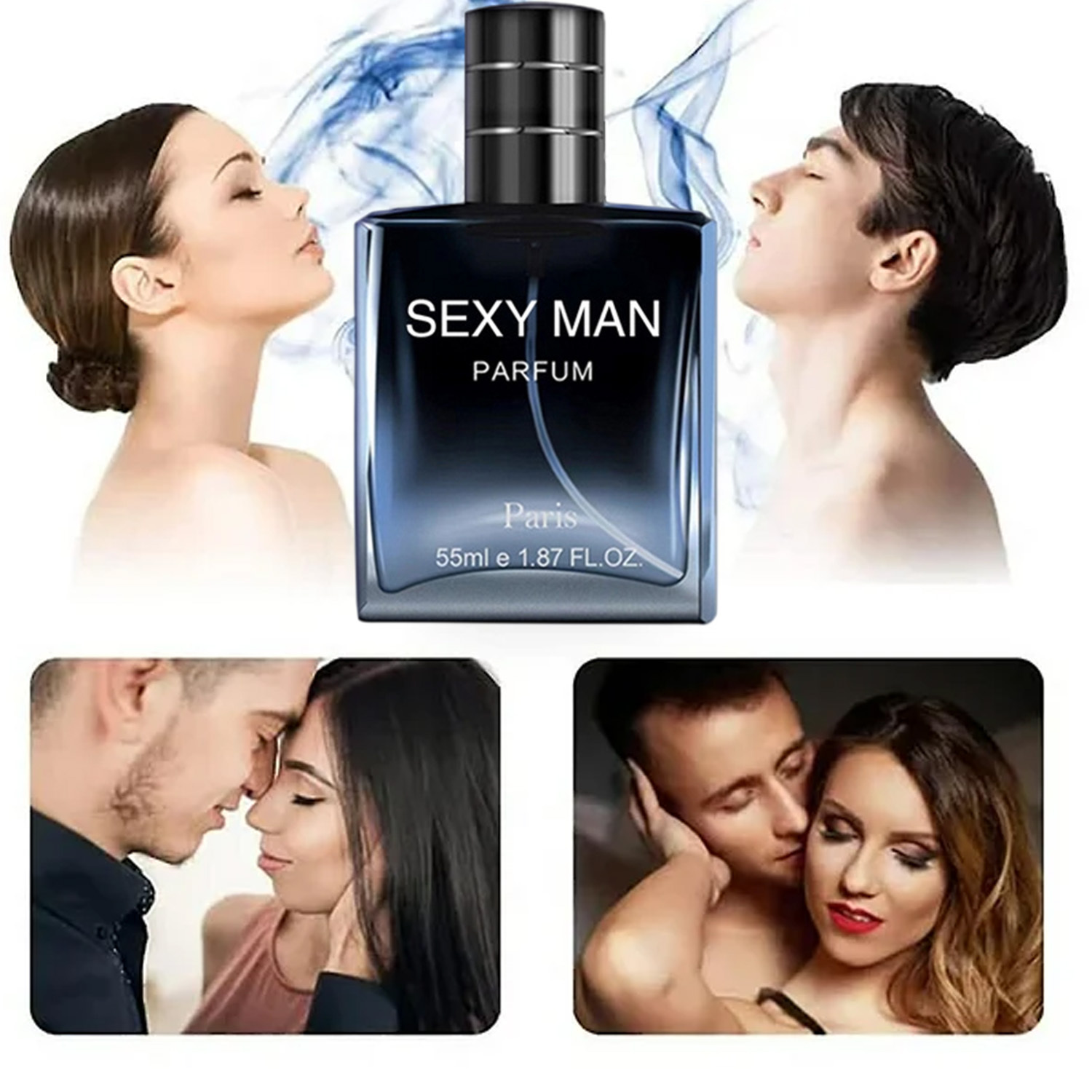 Fresh men's perfume fragrance, men's perfume, fresh and energetic, full of energy Unique smell to attract women, confident, long-lasting fragrance - suitable for any scene - business, party, birthday, date, travel 1.69 oz Perfect Easter gift for boyfriend