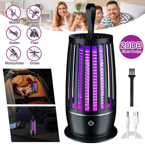 usb rechargeable mosquito killer lamp 2 portable dual for indoor outdoor use ideal for bedroom office rv summer mosquito repellent mosquito repellent device
