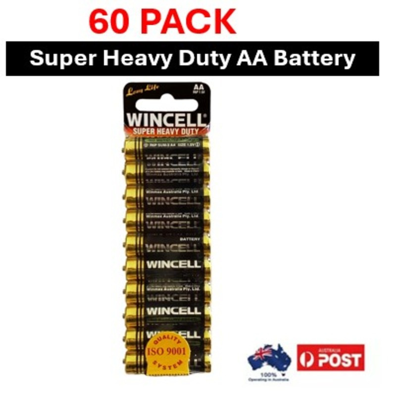 TEMU 60pcs Aa Batteries | Duty Batteries | Long-lasting Heavy Duty Power For Toys, Remotes, Clocks & Electronics | Optional 80-pack & 100-pack