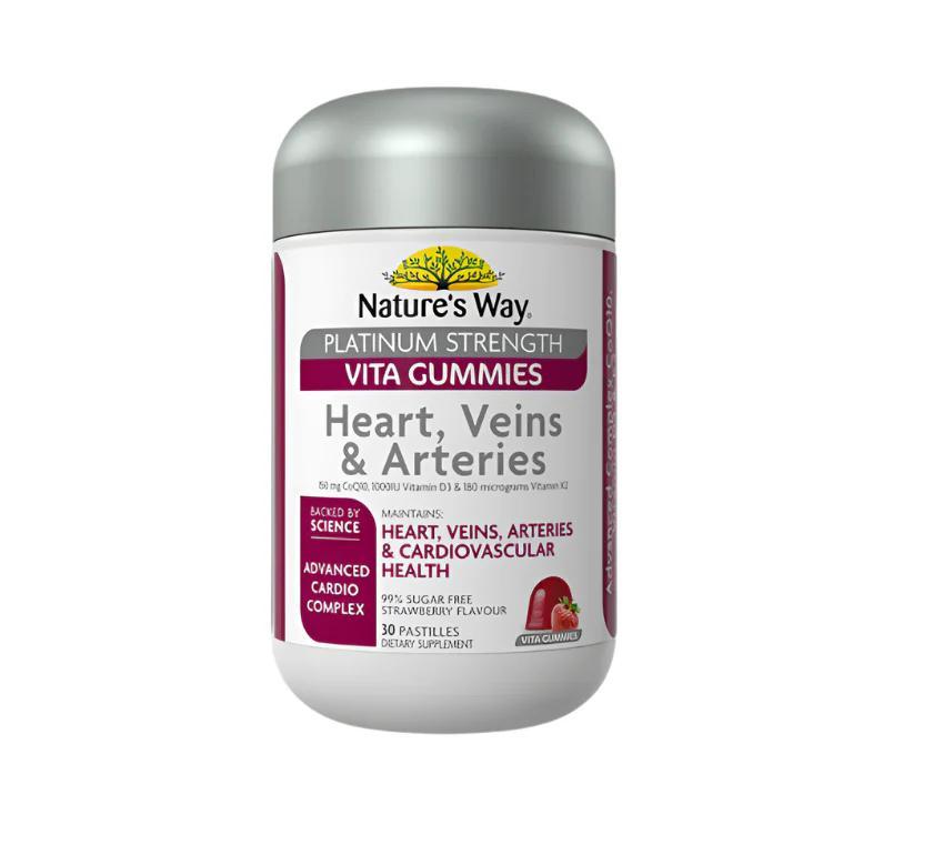 Nature'S Way High Strength Adult VIta Gummies Heart Veins and Arteries 30 Gummies