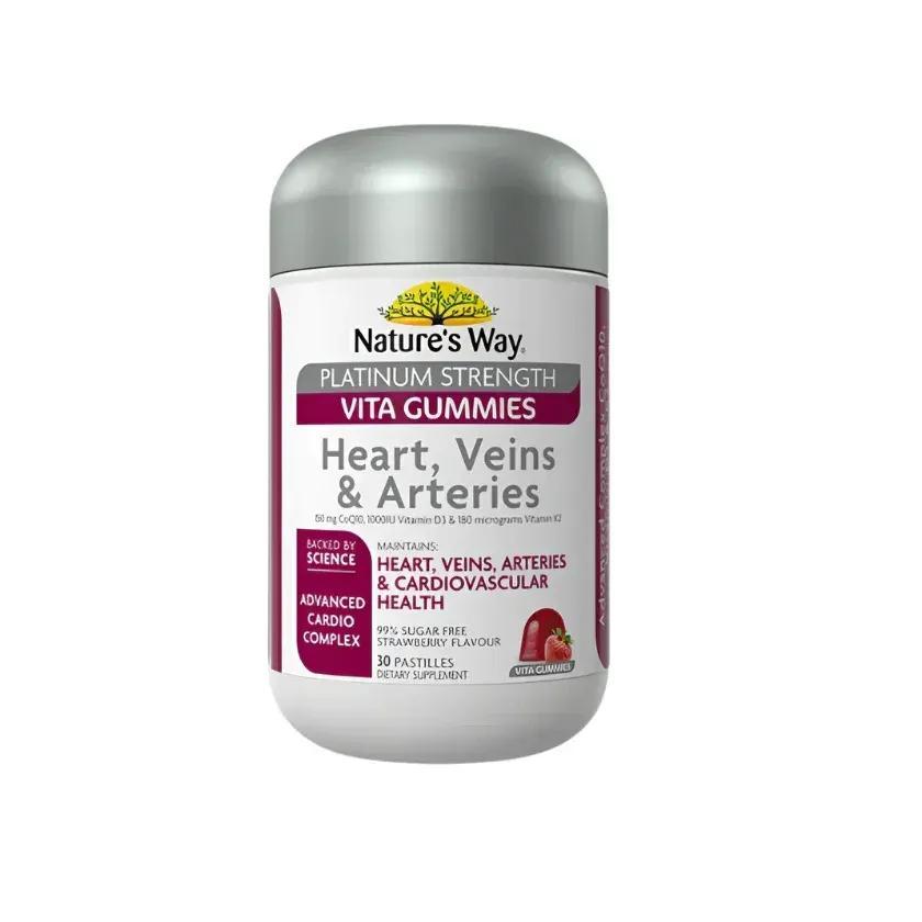 Nature'S Way High Strength Adult VIta Gummies Heart Veins and Arteries 30 Gummies