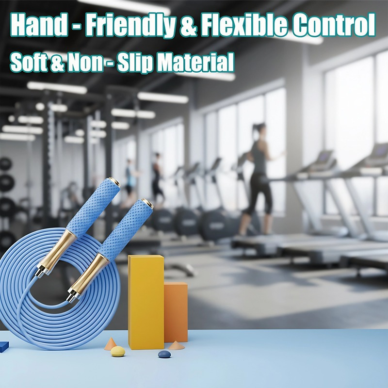 Multi-Function Adjustable Jump Rope High-Elasticity Rope Reduces Tripping, Anti-Slip Textured Grips Comfortable Hold, 2-3m Adjustment Range Wide Applicability, Foldable Storage Easy Carry, Fitness Fat Loss Daily Exercise, Providing Comprehensive Exercise Solution for Australian Users