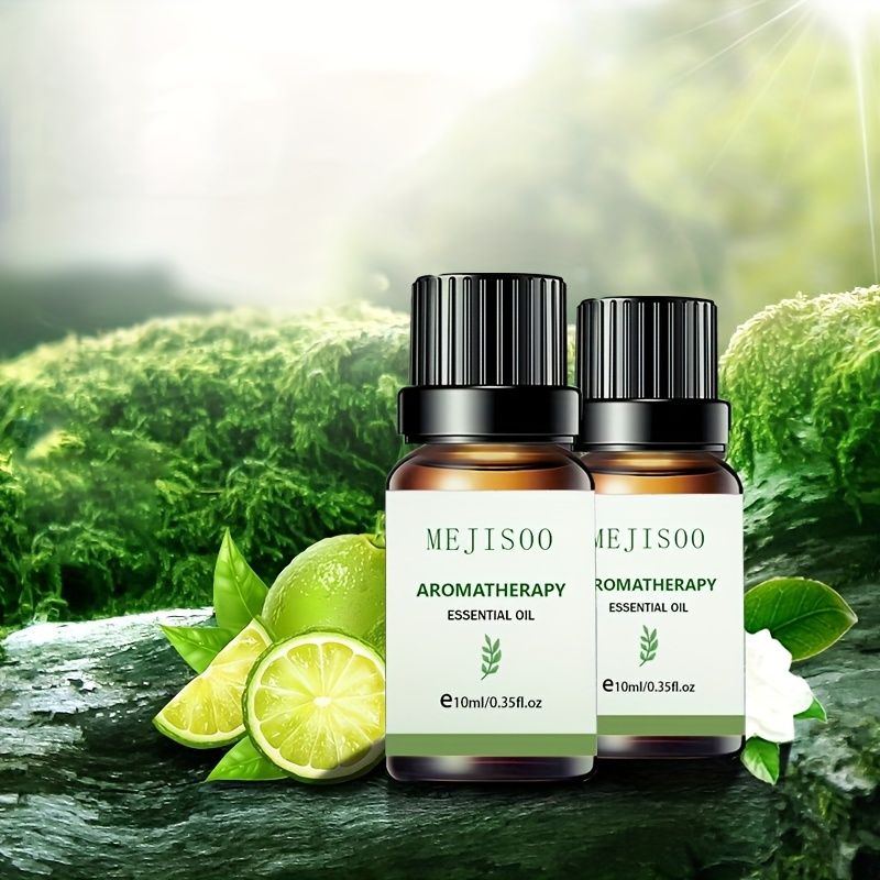 8/6pcs Plant Essential Oil- Sweet Girl Essential Oil Combination with Long-Lasting Fragrance, Rattan Scented Essential Oil, Perfect for Aromatic Diffusers, Humidifiers, Oil Burners, Candle Making (Tea Trees, Jasmine, Pineapple, Bluebells, Silver Mountain Springs, Earth, Etc.)