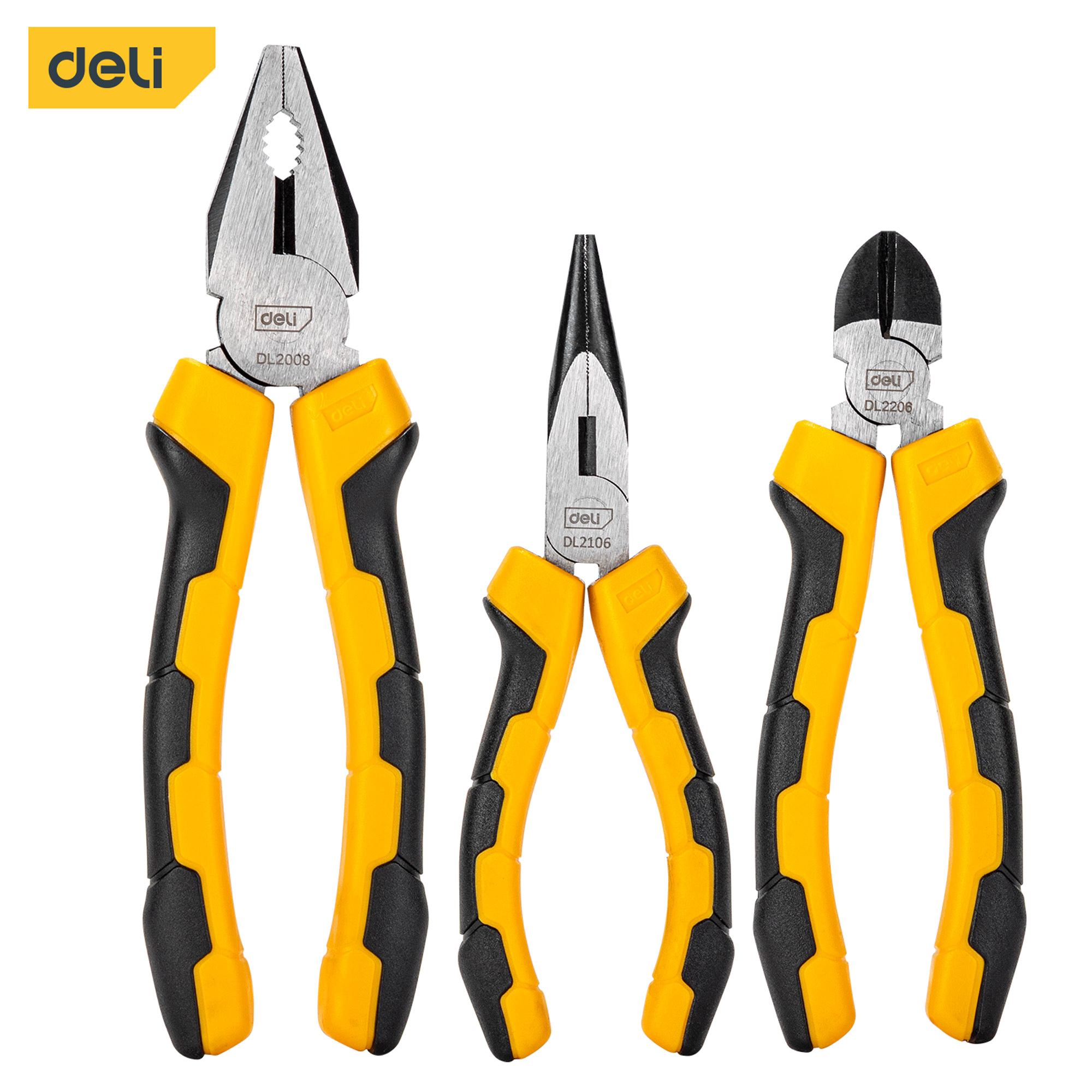 TEMU Deli Pliers Sets 3pcs Edl2008-3