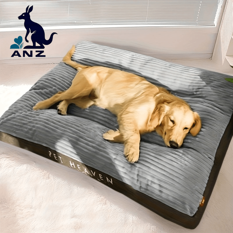 TEMU Xxxxl Large Dog Bed For Many Dog Types - Soft, Supportive Pet Sofa With Removable Washable Cover, Non-slip Bottom, Comfortable Resting Bed For