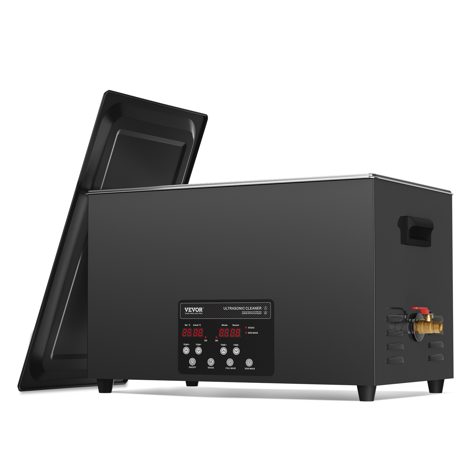 TEMU Vevor Ultrasonic Cleaner 30l Cleaning Machine With Timer Heater & Basket