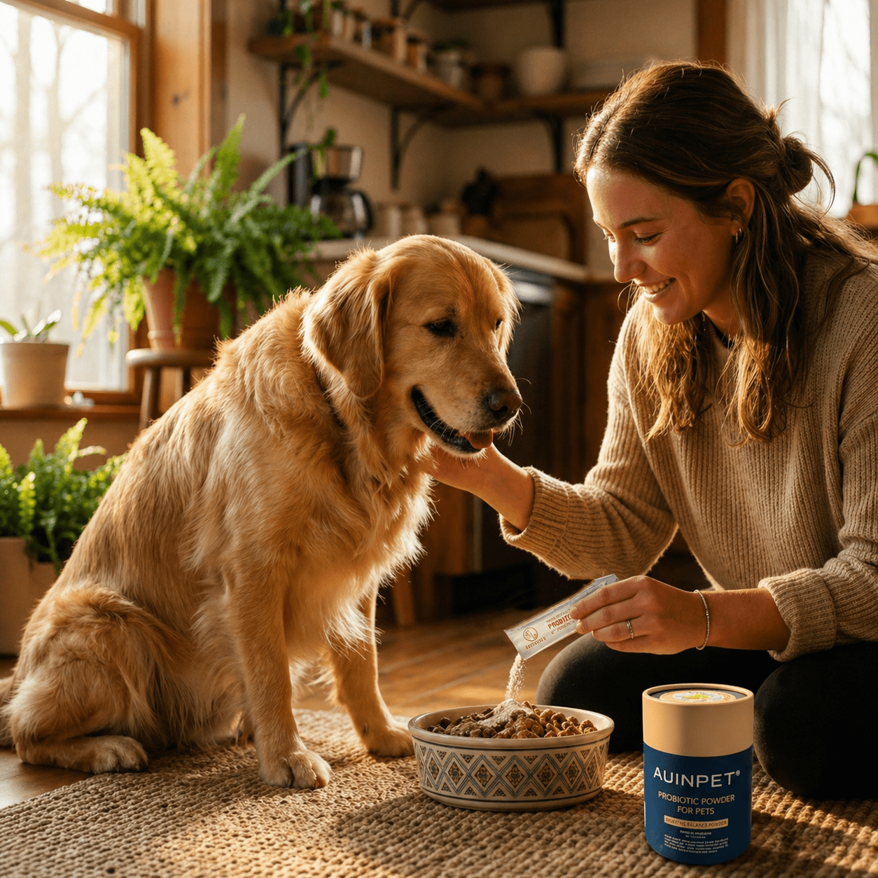AUINPET Probiotic Powder For Dogs & Cats 60g