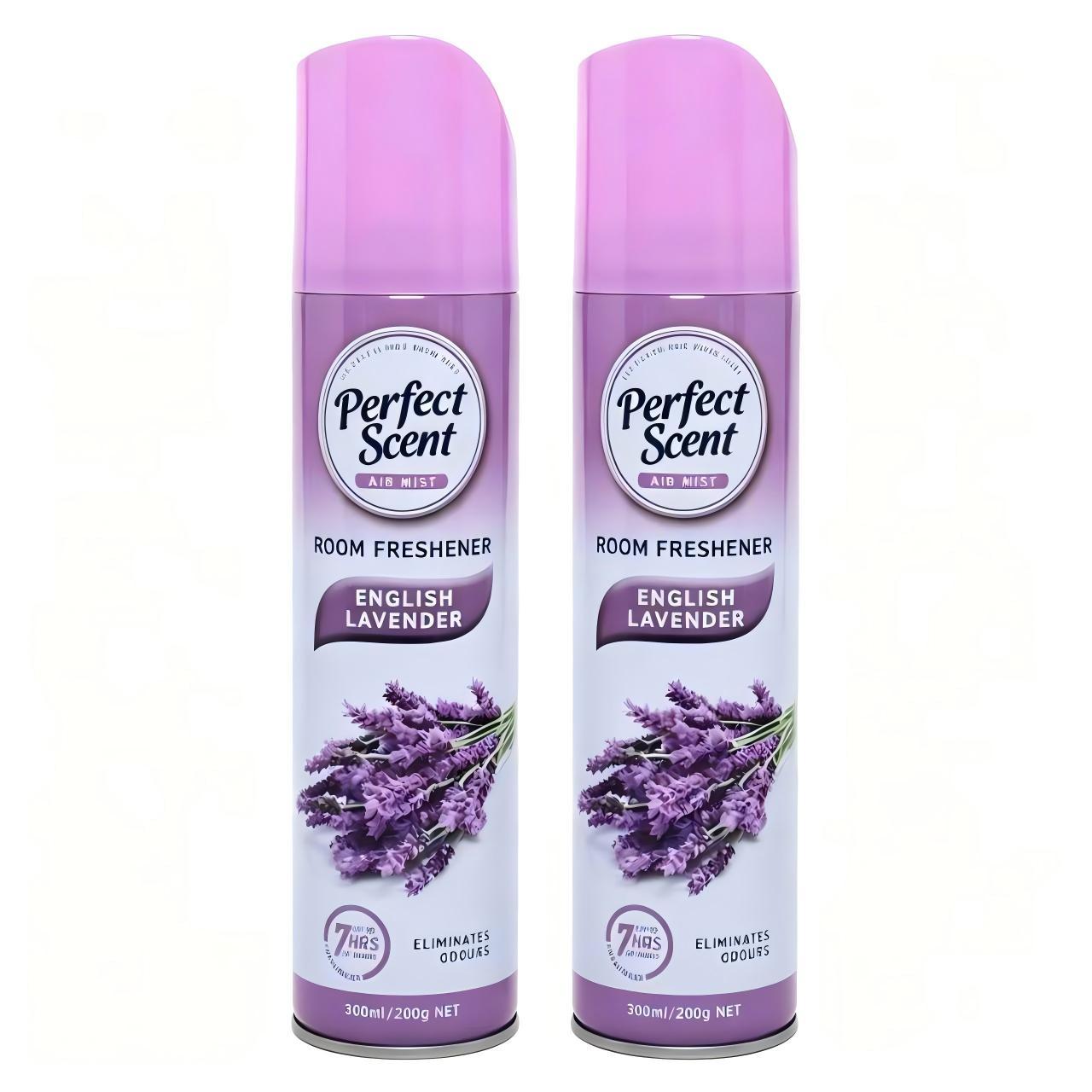 TEMU 2pcs Air Freshener With Spray Function - 300ml ( 200g) Net