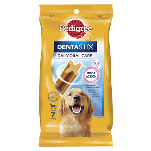 Pedigree DentaStix Large Dental Dog Treats Daily Oral Care Chews 7 pack
