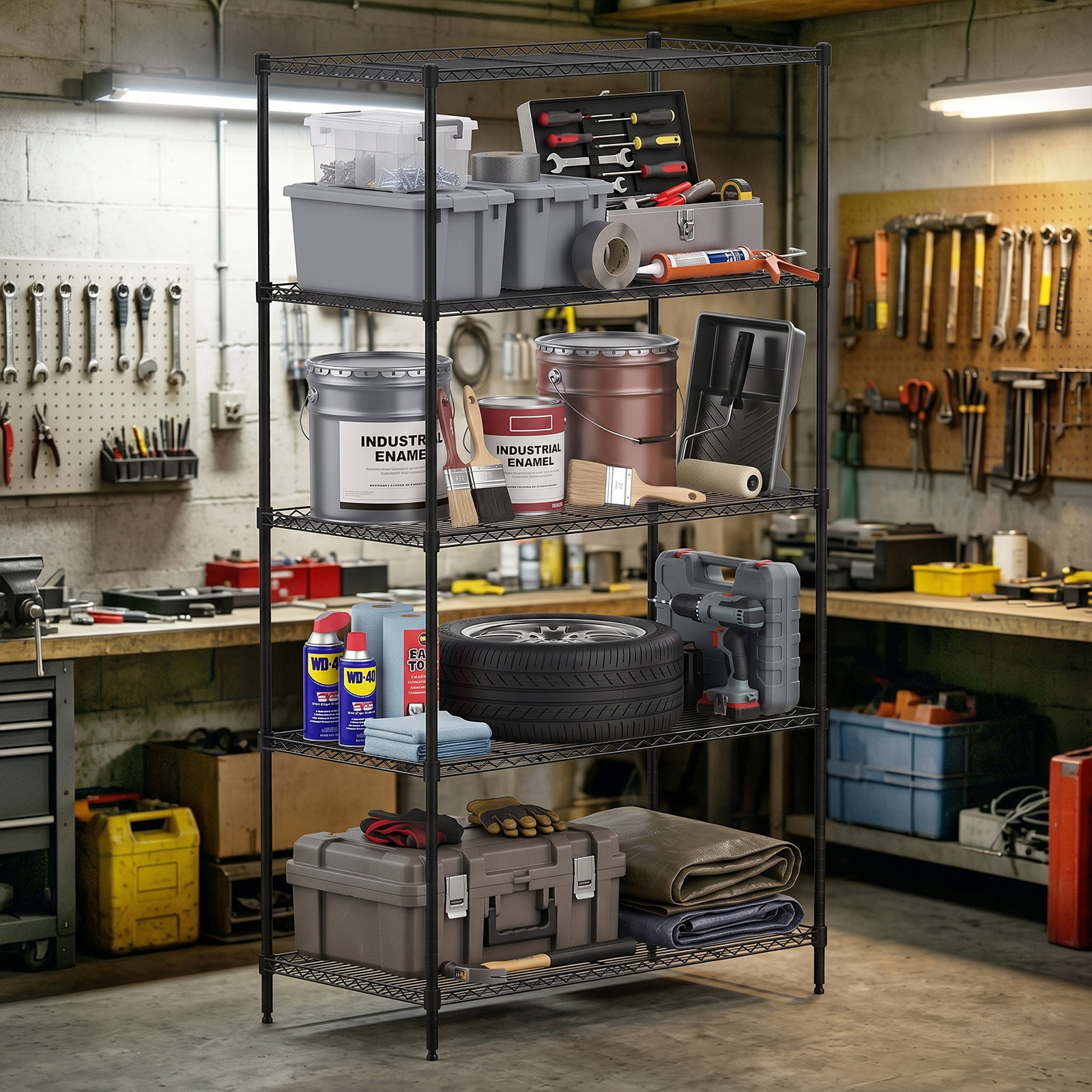 shelving units sold on Temu Australia