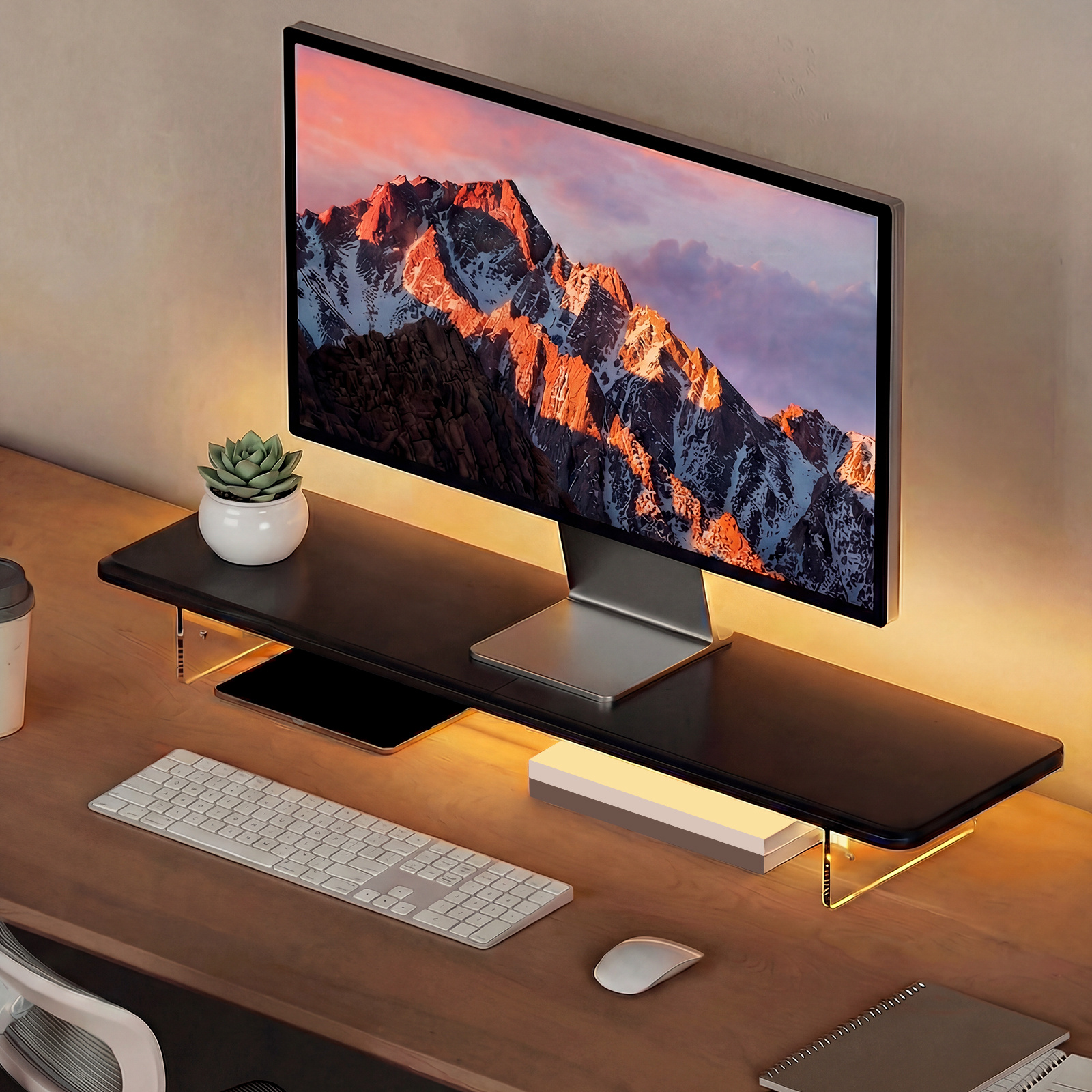 desk monitor riser sold on Temu Australia