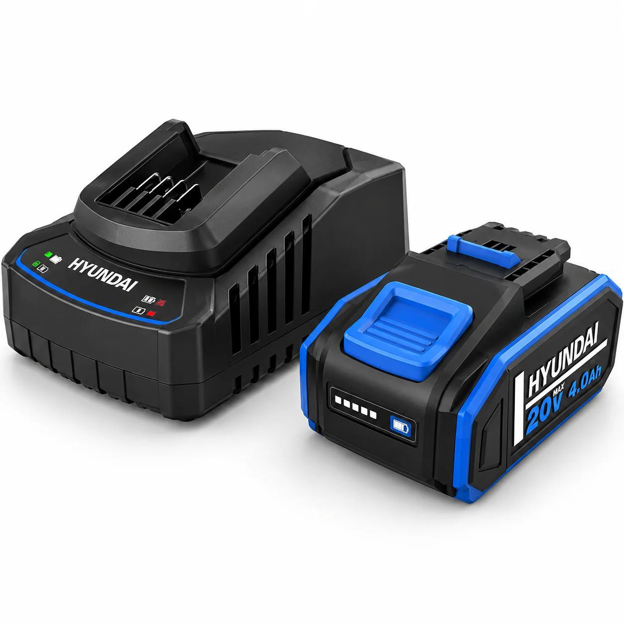 TEMU 20v 4.0ah Li- & Fast Charger – For Power Tools (bi20-4/c20-2)