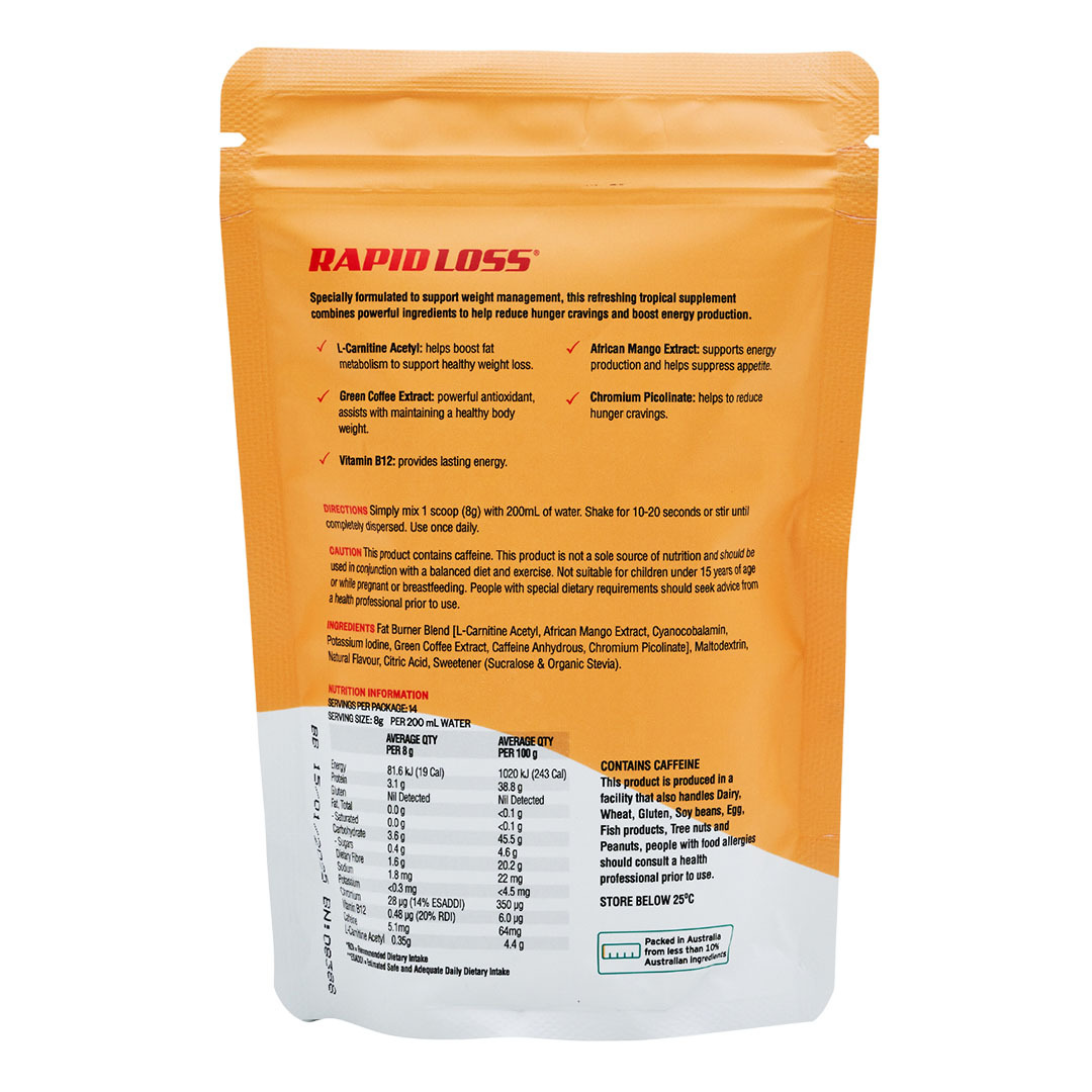 Rapid Loss Hunger Control 112g
