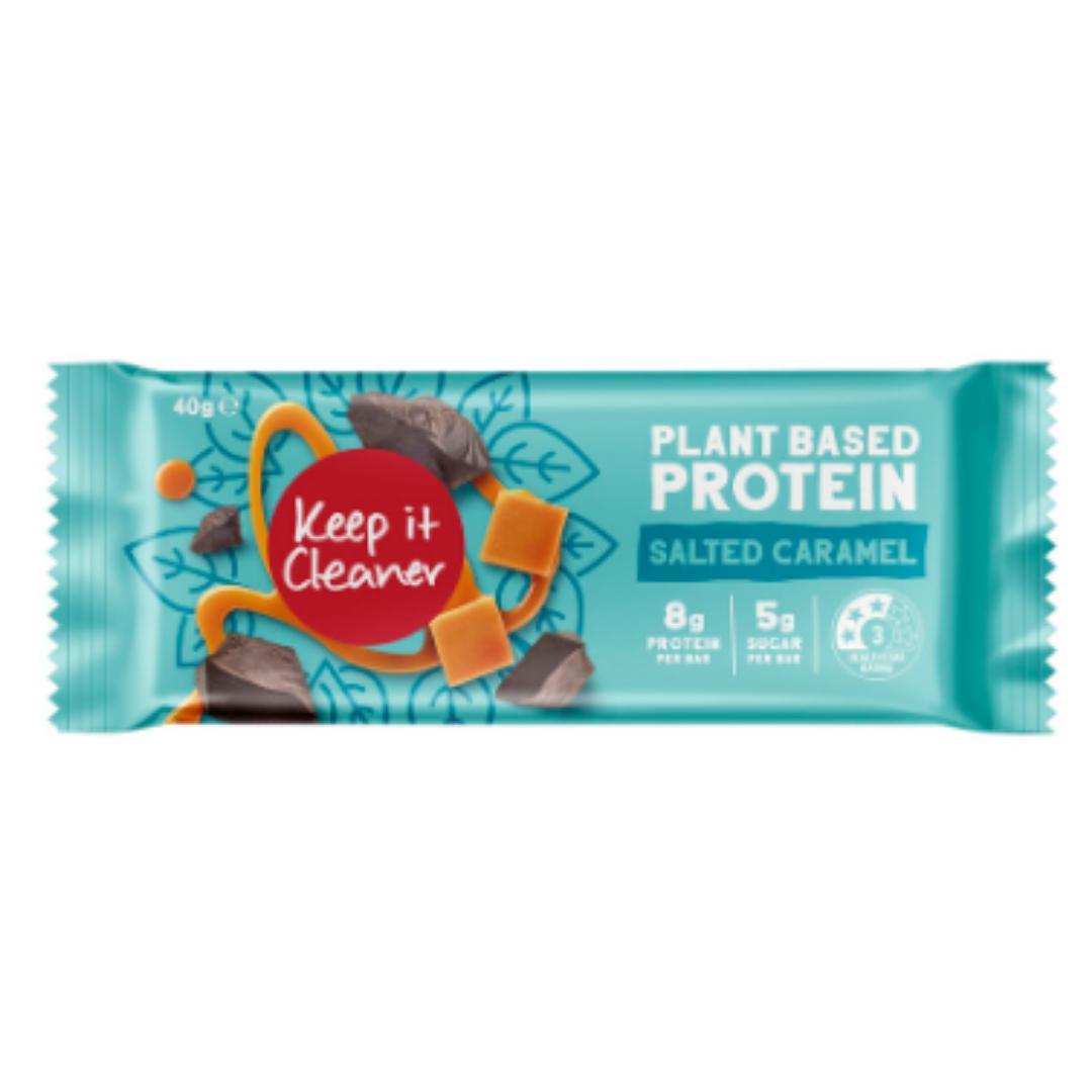 2 pack Keep It Cleaner Plant-Based Protein Bar – Salted Caramel Flavor | 40g