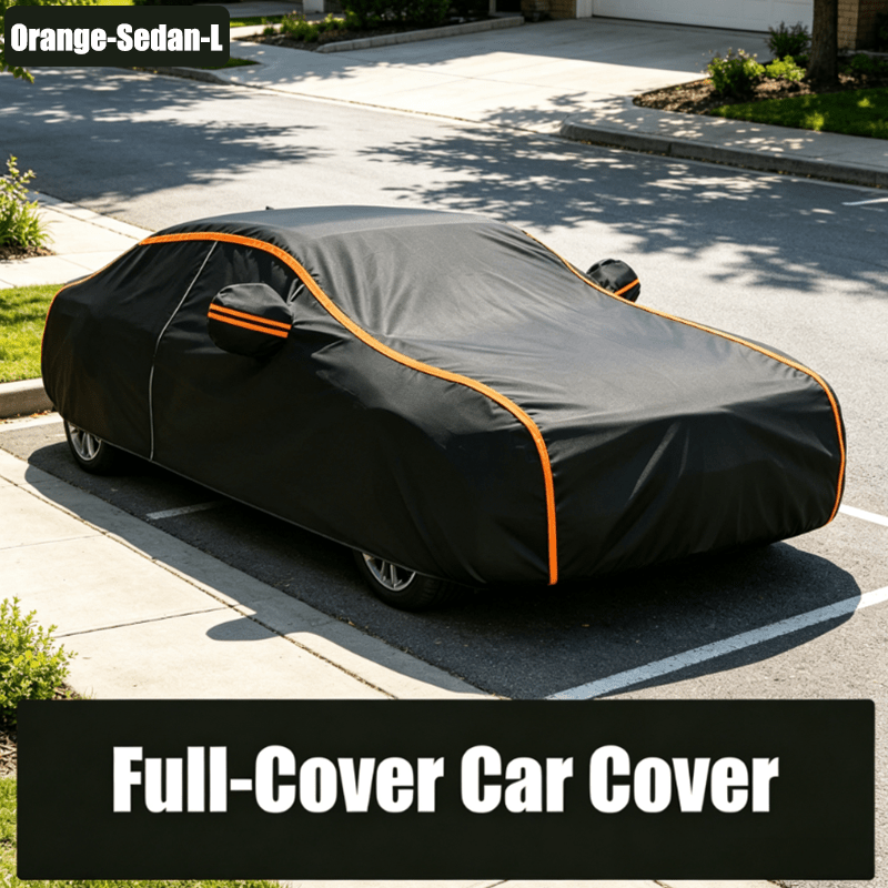 TEMU Professional Car Cover Set Available In 4 Precise Sizes Suv-yl Suv-yxl Sedan-l Sedan-xl, From High-strength 100% Polyethylene Tarpaulin Material