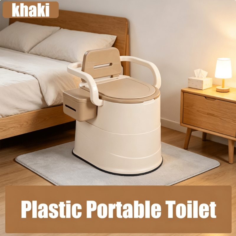 Emergency portable toilet, temporary restroom solution, essential for camping and construction sites. Easy to use, ready to use, made of high-density plastic, sturdy and easy to clean. Clean and odor-free, available in multiple colors to meet personalized needs. Popular search: temporary toilet facilities, Valentine for home. - Image 9