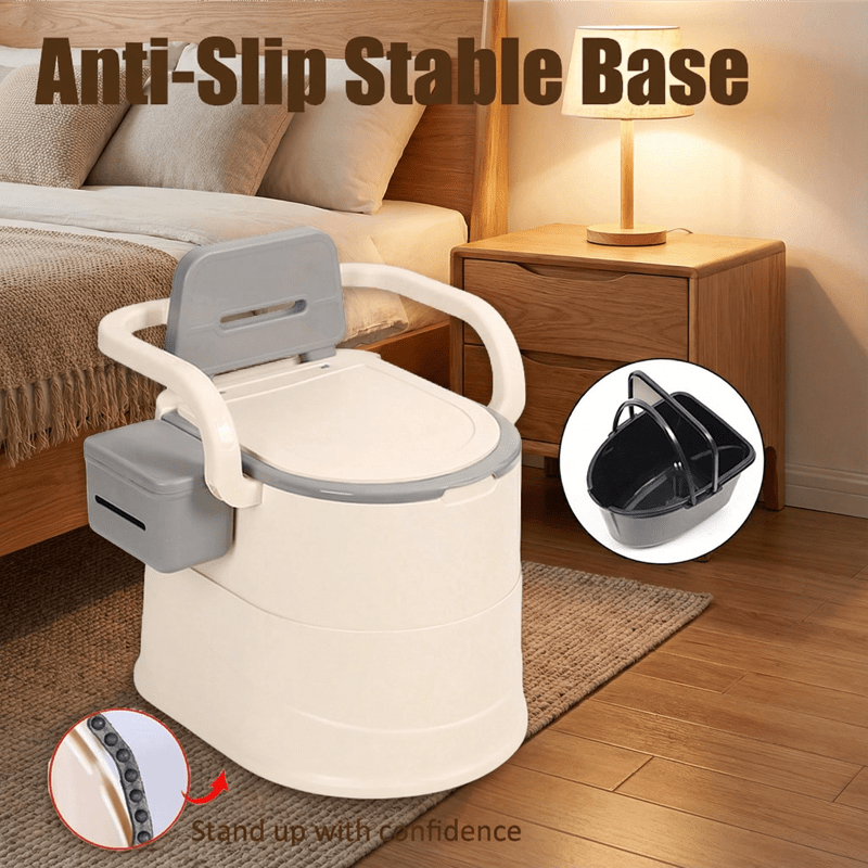 Emergency portable toilet, temporary restroom solution, essential for camping and construction sites. Easy to use, ready to use, made of high-density plastic, sturdy and easy to clean. Clean and odor-free, available in multiple colors to meet personalized needs. Popular search: temporary toilet facilities, Valentine for home. - Image 4