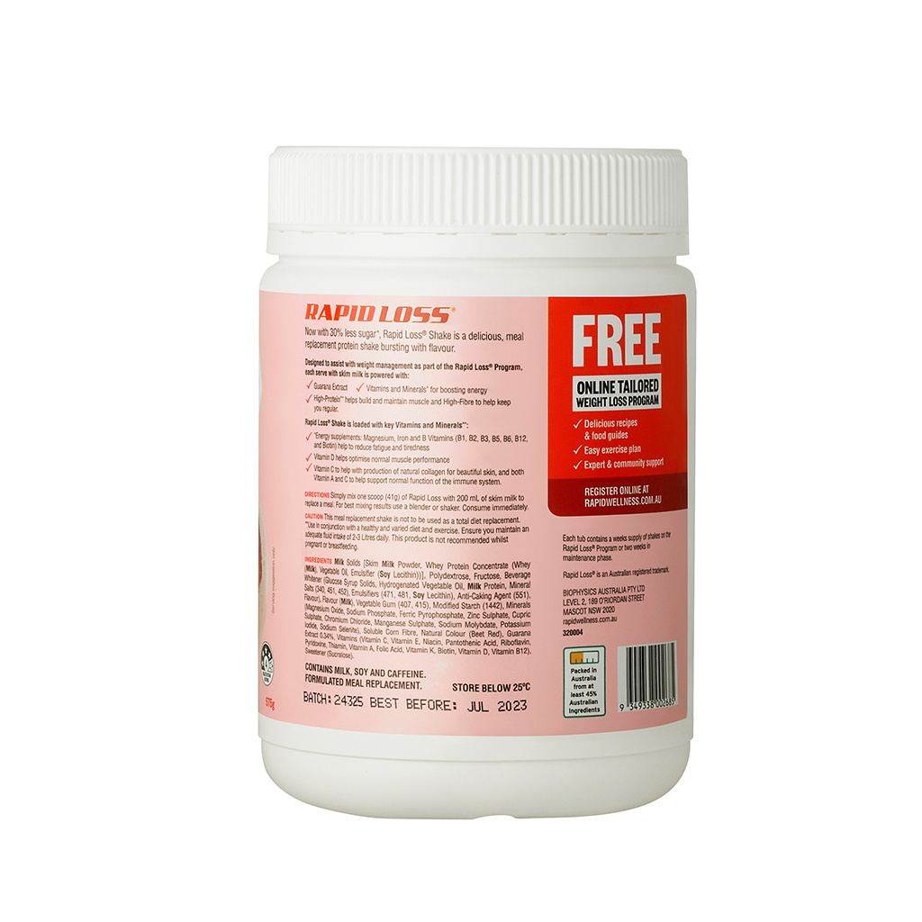 Rapid Loss Meal Replacement Shake 575g