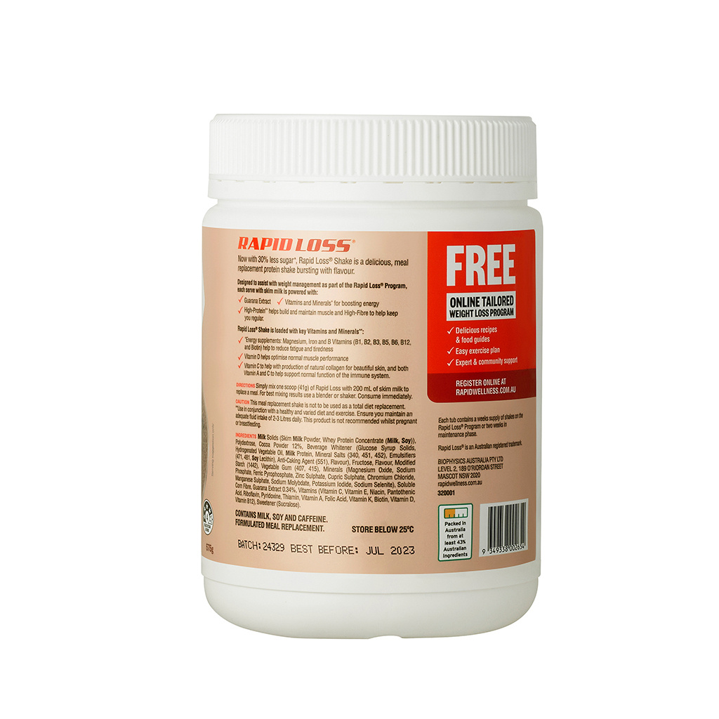 Rapid Loss Meal Replacement Shake 575g