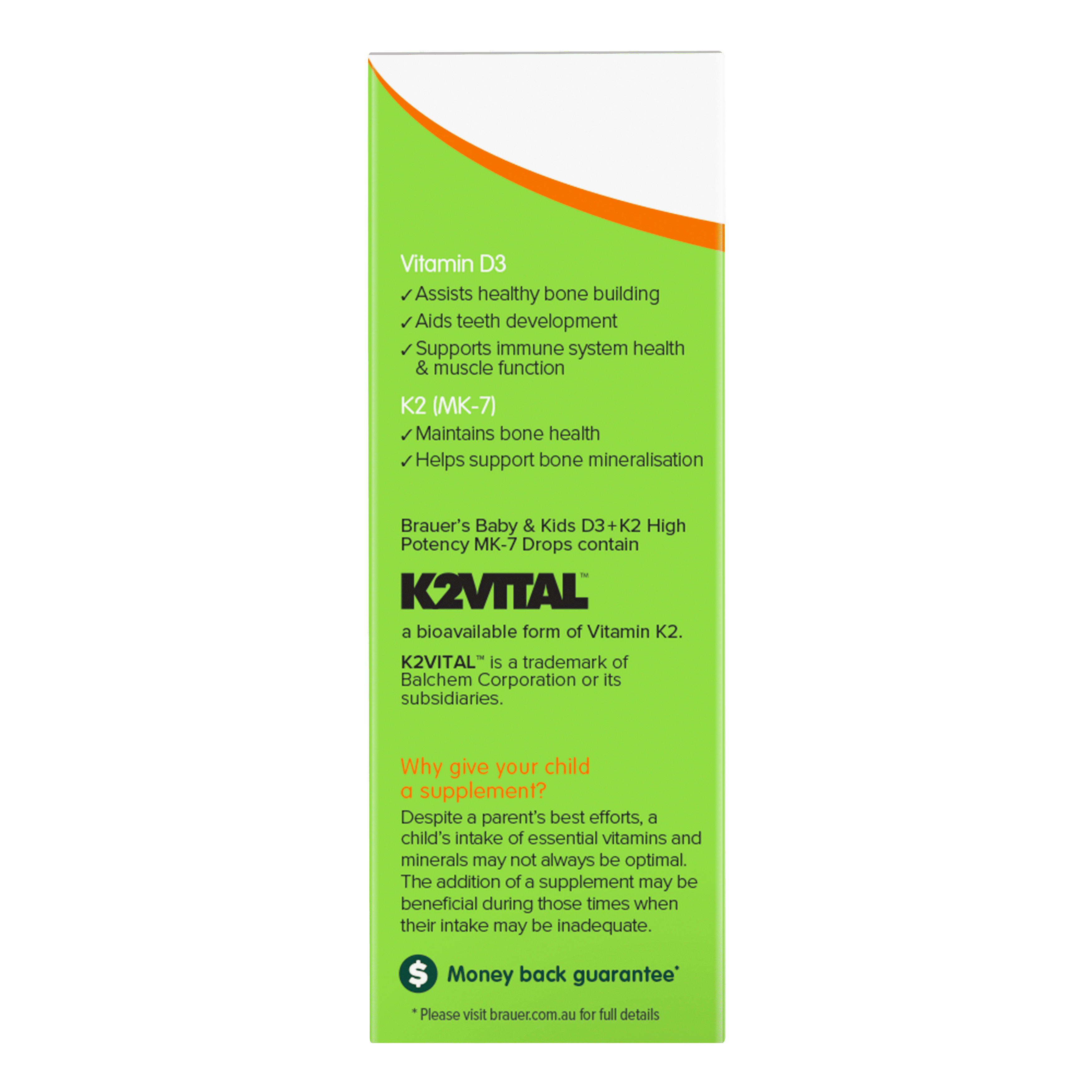 Brauer Baby & Kids D3+K2 MK-7 Drops 10mL - Image 6