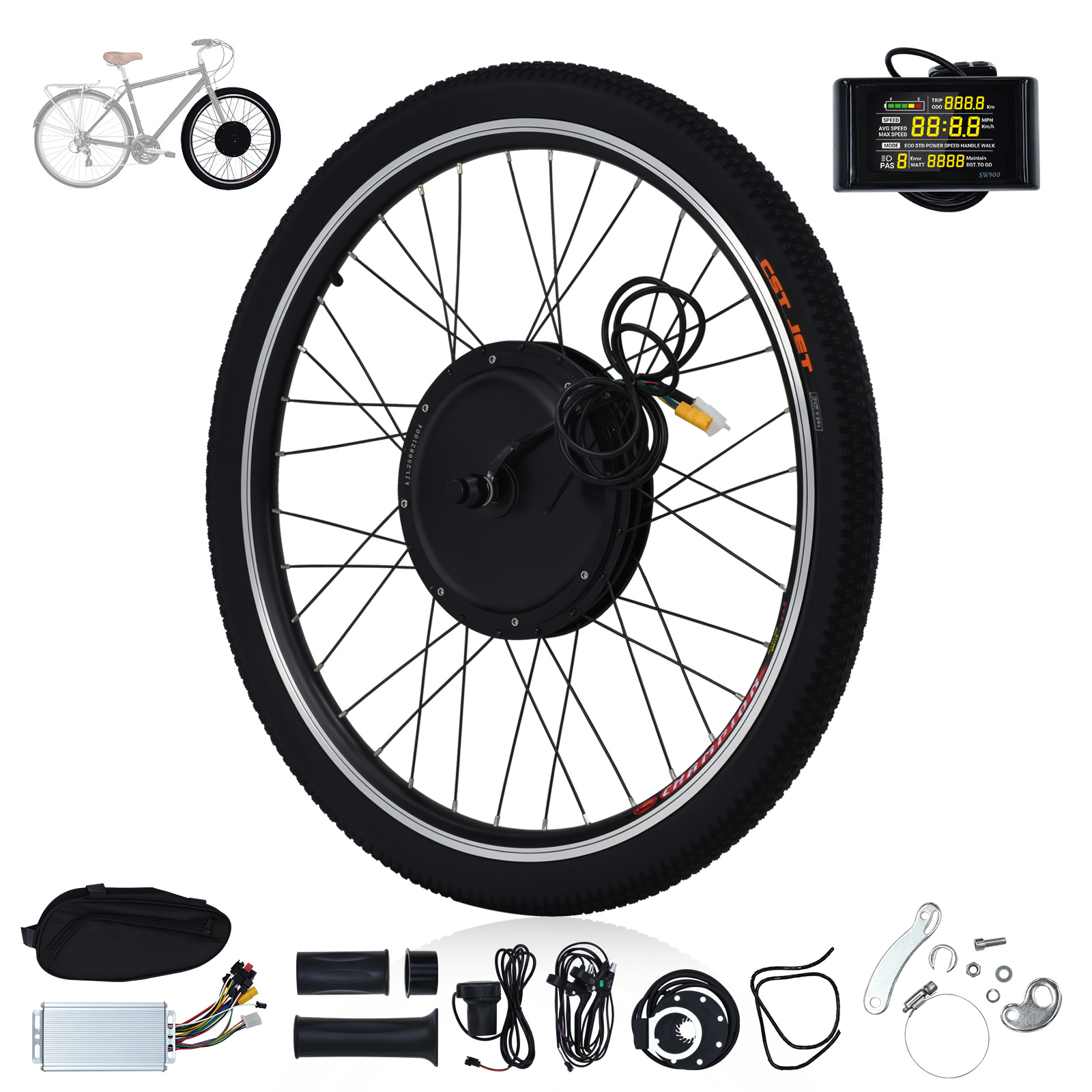 electric bicycle conversion kit australia 5000W E-BIKE MOTOR MTX Electric Bike Conversion Kit |