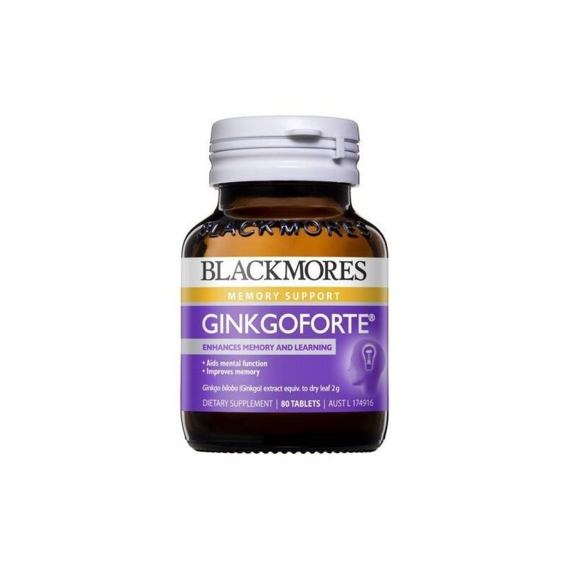 Blackmores Ginkgo Forte Tablets 80