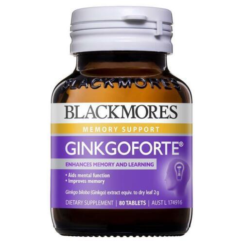 Blackmores Ginkgo Forte Tablets 80