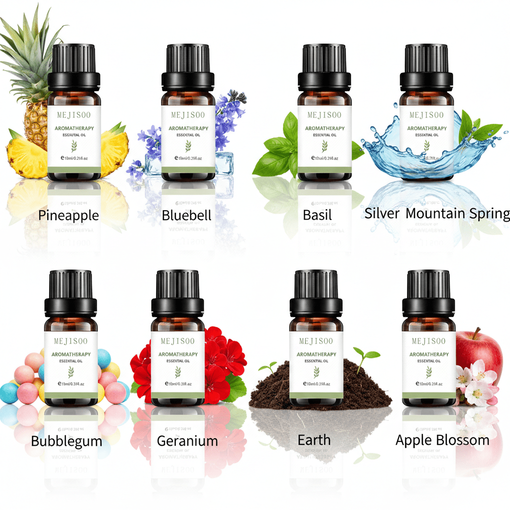 4/6/8/10Pcs plant essential oil- Sweet girl essential oil combination with long-lasting fragrance, rattan scented essential oil,Suitable for humidifiers, diffusers, candles - holiday surprise products - suitable for men and women - the best birthday/Valentine's Day gift, suitable for home use, perfume, spa experience, refreshing mixture, therapeutic grade, self-care enthusiasts, gift shoppers